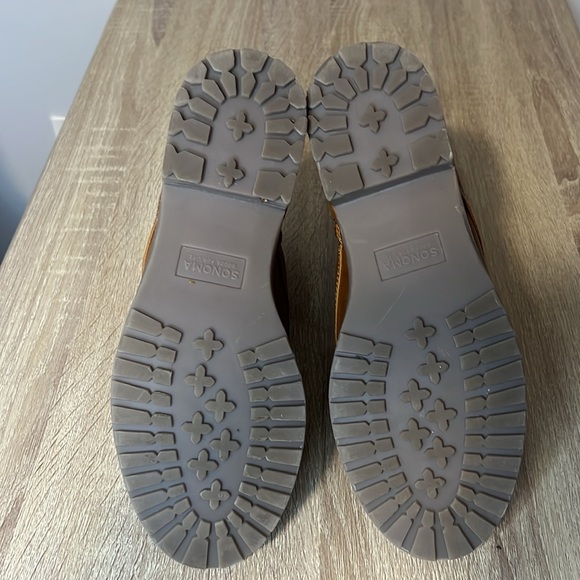 Sonoma Goods For Life® Waterbury Casual Lace Up Women's Boots size 8 Tan - Picture 7 of 8